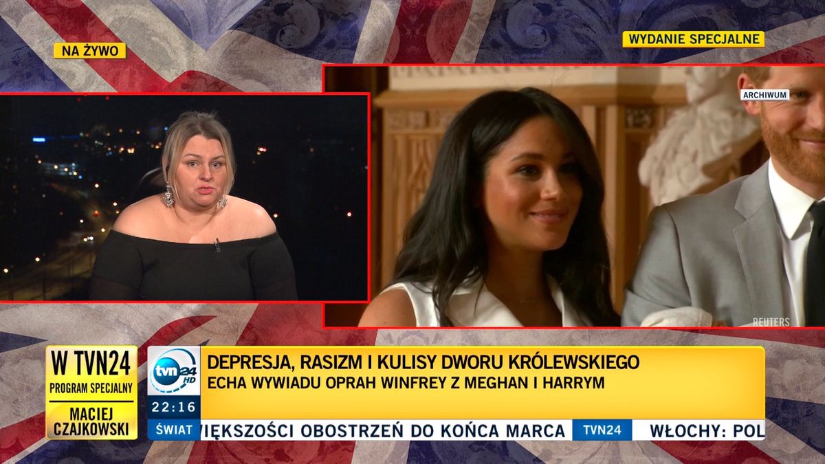 Dr Wioletta Wilk-Turska powiedziała, że mówienie przez Meghan o depresji było żenujące