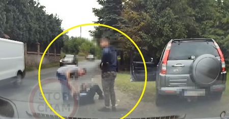 Nagranie z Małopolski. Świadkowie nie mieli litości dla kierowcy