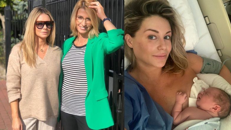 Tatiana Mindewicz-Puacz gratuluje narodzin dziecka Małgorzacie Rozenek