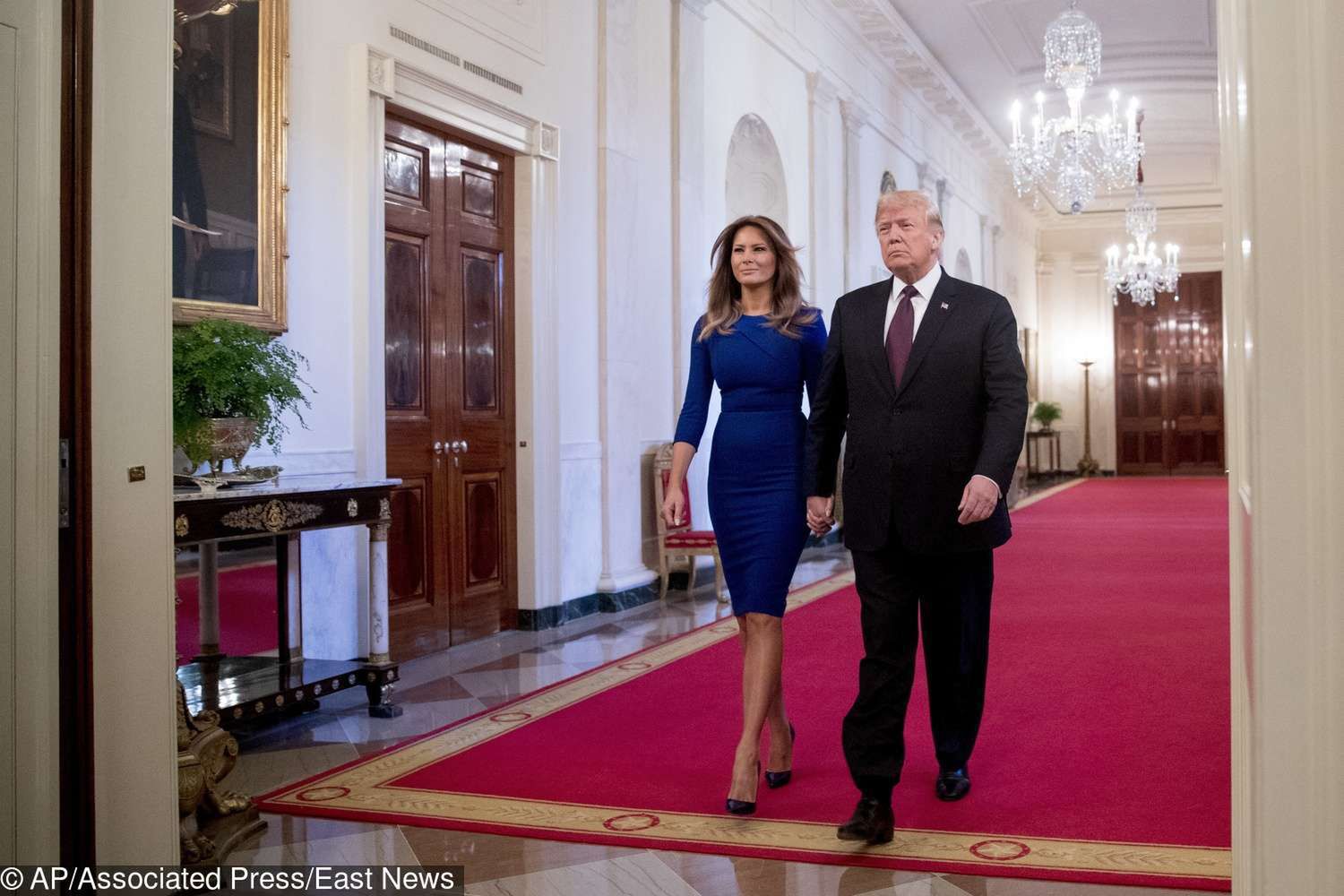Melania Trump w sukience Roland Mouret – gala Medale Wolności