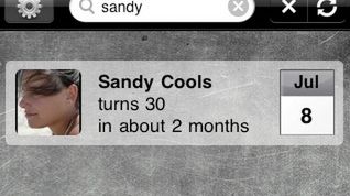 Birthday Reminder - przypomni o zbliżających się urodzinach 1