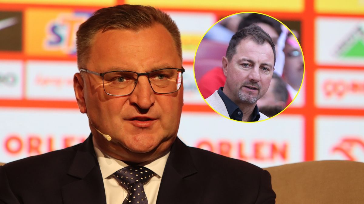 WP SportoweFakty / Mateusz Czarnecki / Czesław Michniewicz i Jerzy Dudek (w kółku)