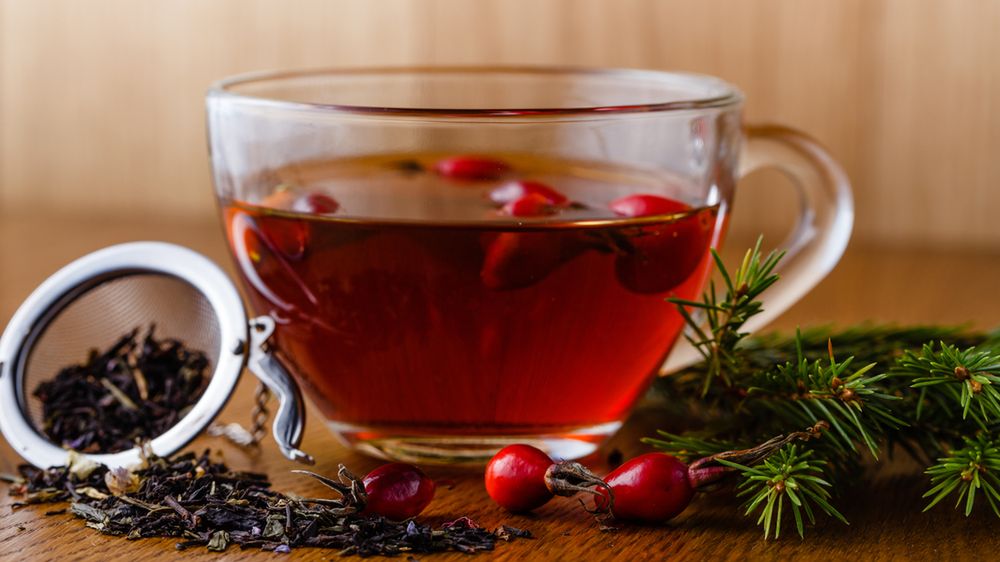 Parzona herbata ziołowa (inna niż rumiankowa)