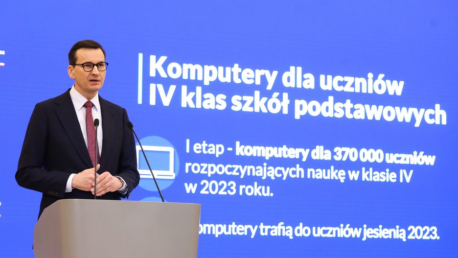 Darmowe laptopy dla uczniów klas czwartych. Nowy program rządu