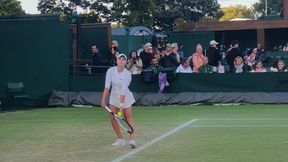 Wimbledon: ależ ona gra! Młoda Polka w ćwierćfinale