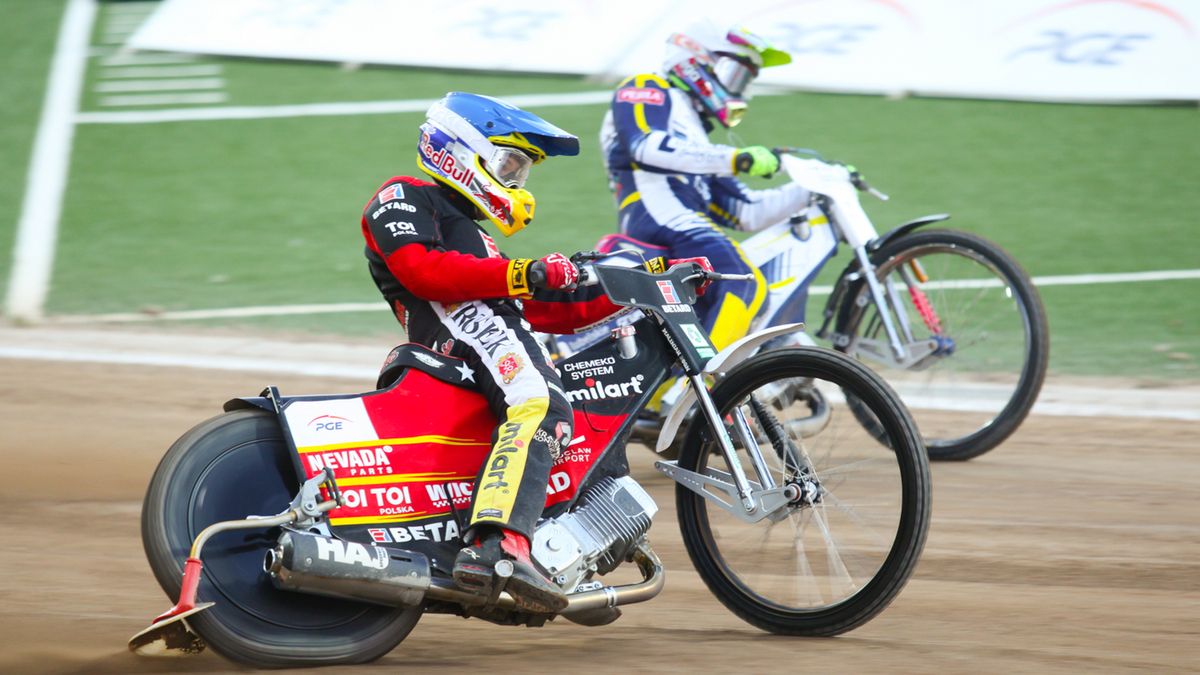 WP SportoweFakty / Katarzyna Łapczyńska / Na zdjęciu: Grigorij Łaguta, Maciej Janowski