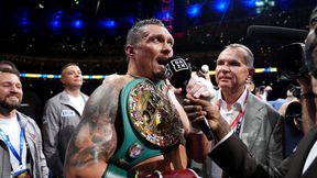 Usyk oddał mistrzowski pas. Oto powód