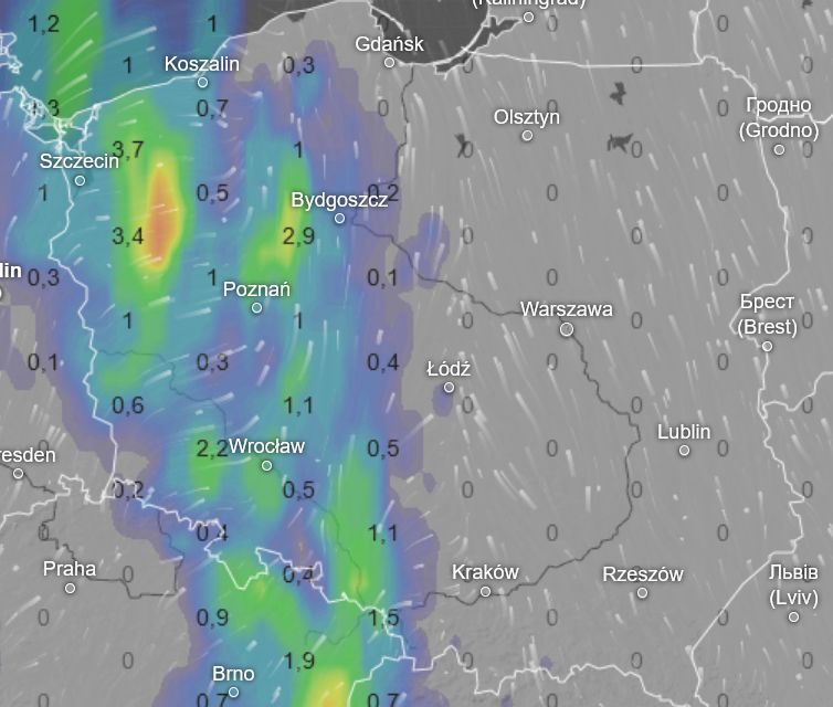 Pogoda we wtorek 24 września