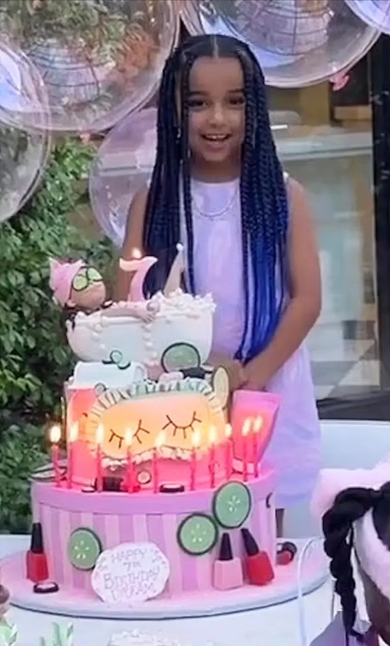 Rob Kardashian's daughter's birthday