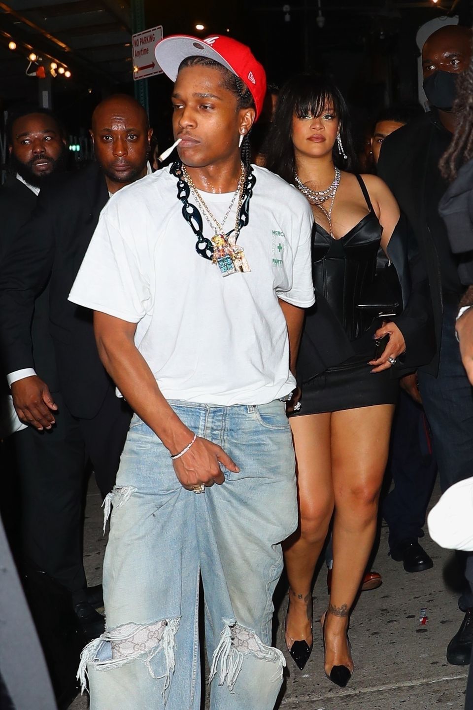 Rihanna i ASAP Rocky w Nowym Jorku