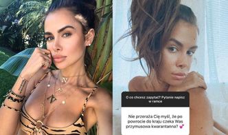 Zalękniona Natalia Siwiec prawi na Instagramie o koronawirusie: "Przeraża mnie BEZMYŚLNOŚĆ LUDZI"