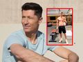 Lewandowski ściągnął koszulkę. Fani oszaleli