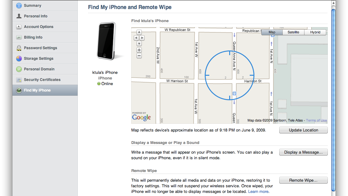 Find My iPhone sprawdzony w akcji 1