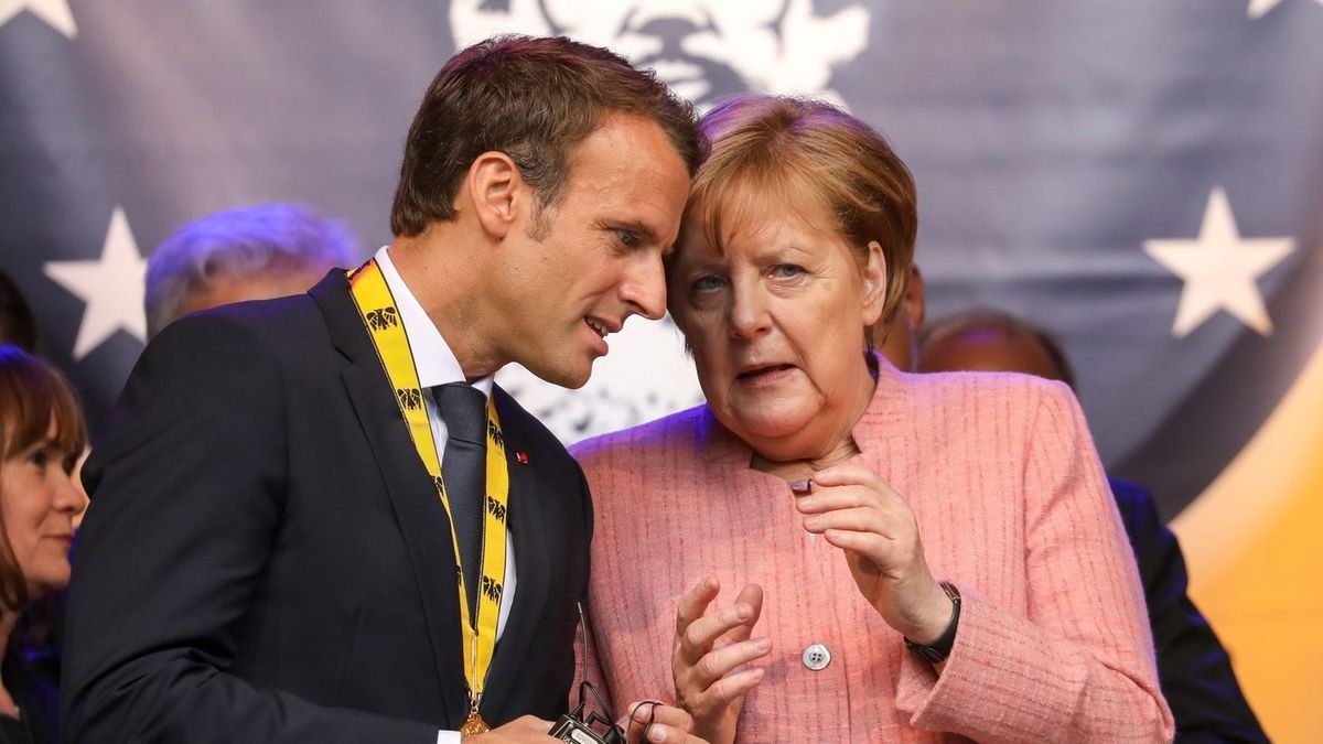 Angela Merkel w tym duecie jest "hamulcowym"