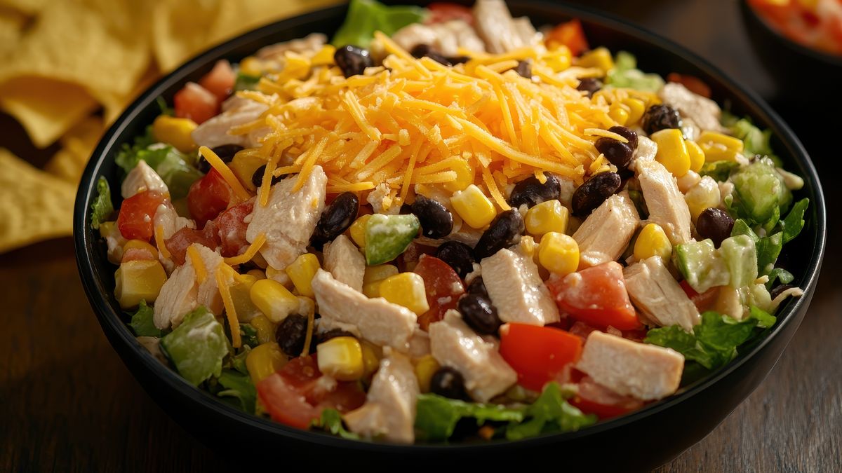 Sałatka z kurczakiem i warzywami to kolorowy akcent na święta