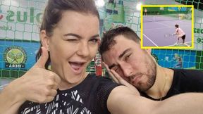 Agnieszka Radwańska sparowała z Jerzym Janowiczem. Pokazała, jak jej poszło