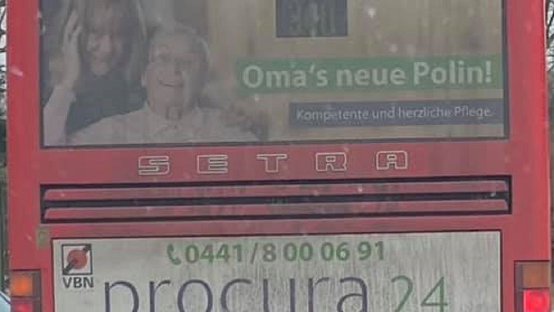 Reklama "Nowa Polka babci"