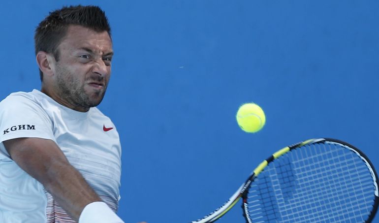 We wtorek, mimo piekielnego upału, Przysiężny pewnie pokonał Zeballosa