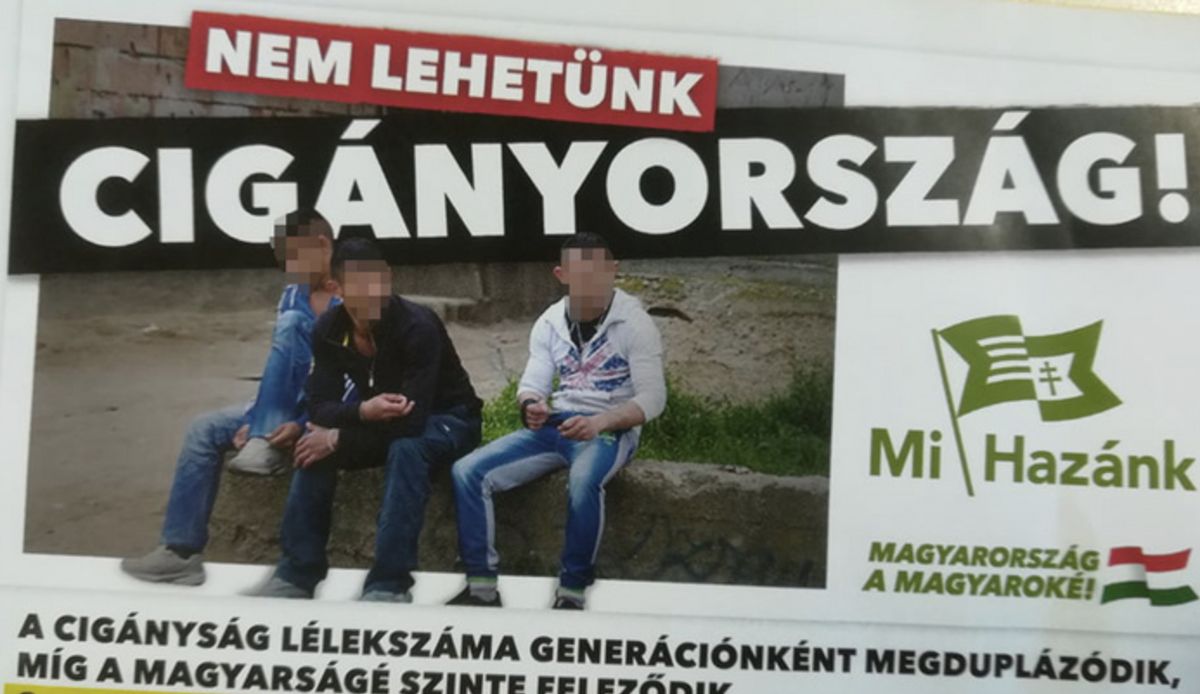 "Nie możemy być Cyganami" - taka ulotka znalazła się w ostatnich dniach w skrzynkach pocztowych mieszkańców Budapesztu. Jak podaje portal index.hu, partia Nasz Kraj wskazuje w niej na potrzebę kompleksowego rozprawienia się z problemem romskim
