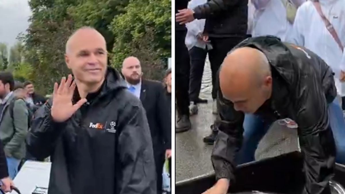 Twitter / UEFA Champions League / Na zdjęciu: Anders Iniesta