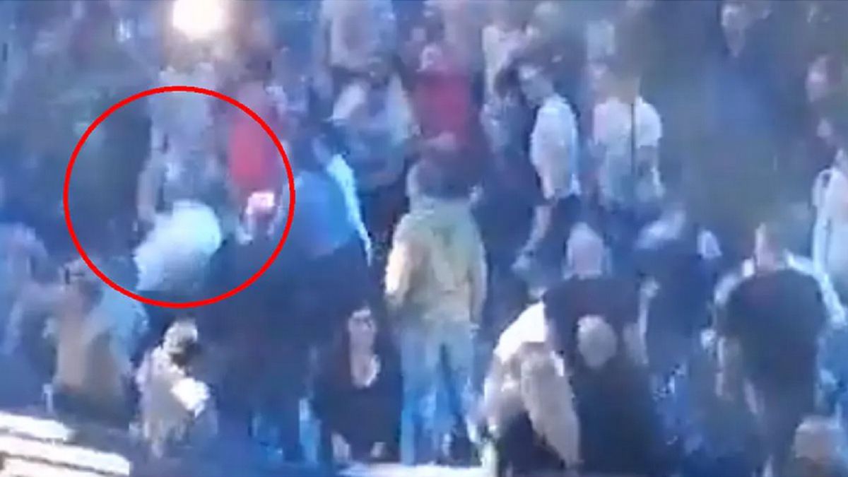 Na zdjęciu: awantura z Marcinem Wrzoskiem 