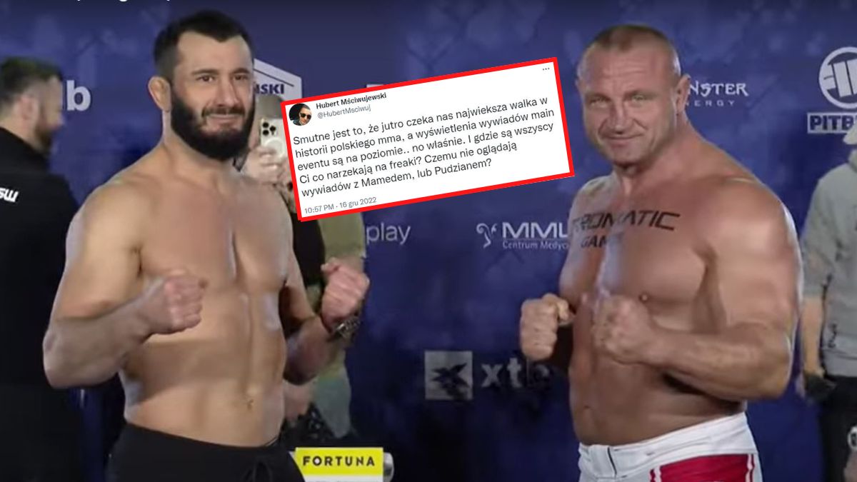 Brutalne statystyki przed walką Chalidow - Pudzianowski