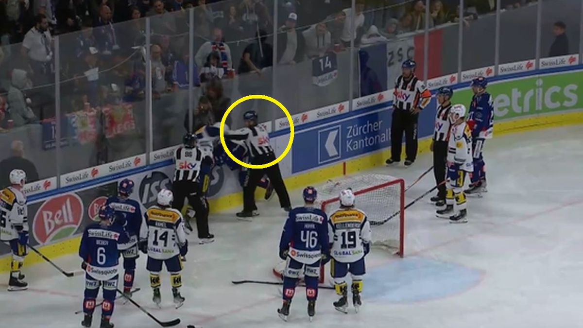 Zdjęcie okładkowe artykułu: Materiały prasowe / hokej.net / Sędzia uderzony podczas bójki