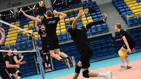 PGE Skra Bełchatów trenuje przed spotkaniem z Cuprum (galeria)