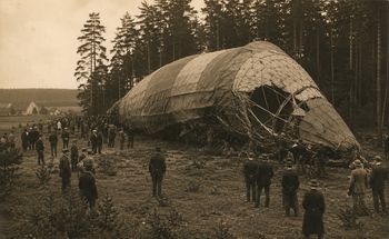 Sterowiec Schütte-Lanz rozbił się pod Kaczorami 113 lat temu