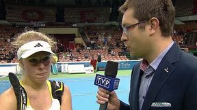 Fręch: Nie myslałam, że mogę zagrać z Agnieszką Radwańską