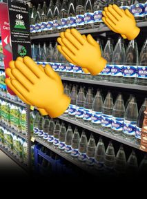 Woda w zwrotnych butelkach? EKO zmiany w Carrefourze :O