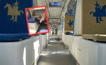 Przyłapała pasażerów. "Prosimy, aby nie robić tego, co na zdjęciu"