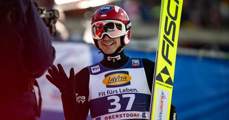 Stoch tryska humorem. Tak się nazwał