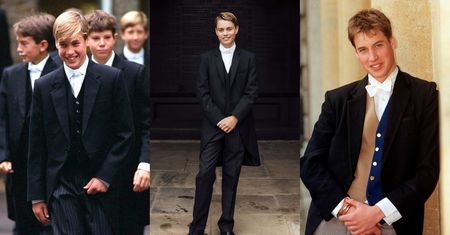 Opublikowano oficjalne zdjęcia księcia George'a w kultowym mundurku z Eton College. Wykapany tata? (FOTO)
