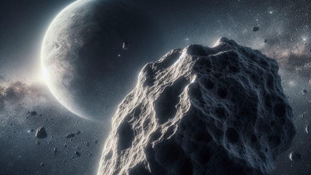 Artystyczna wizja asteroidy