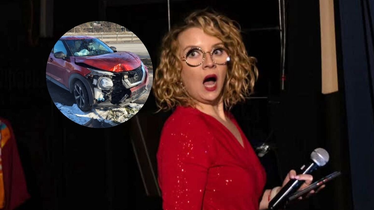 Aleksandra Radomska miała wypadek samochodowy 