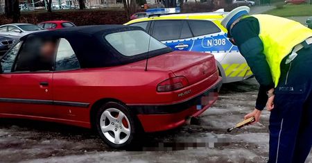 Sonometrem sprawdzali auta. Akcja policji w Sopocie