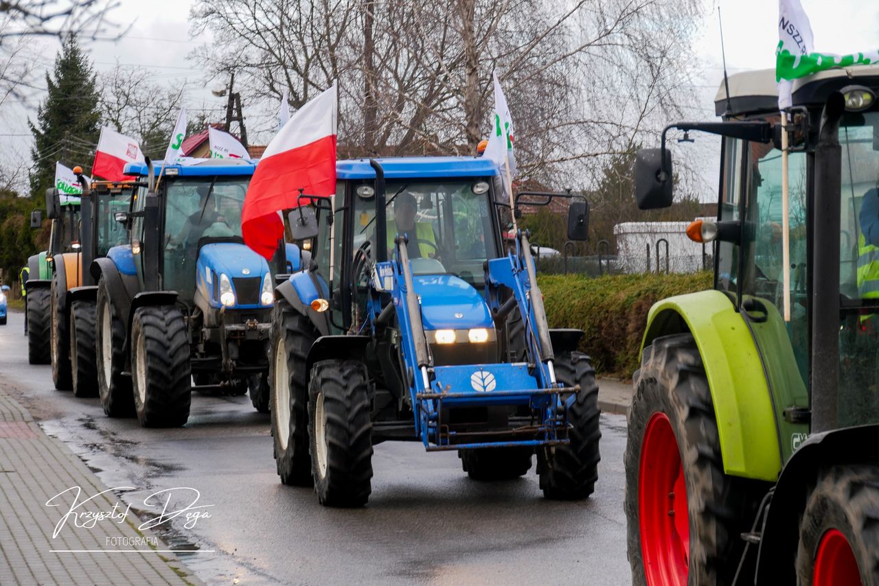 Rolnicze protesty w regionie – AKTUALIZACJA