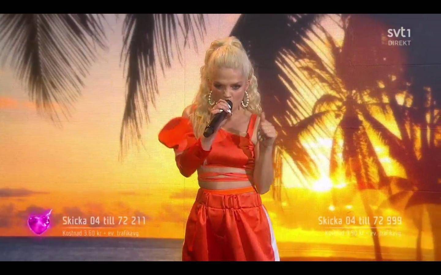 Eurowizja 2018: Margaret - In My Cabana. Występ w szwedzkich preselekcjach Melodifestivalen 2018