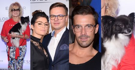 Celebryci w okularach pozują na ściance: Cichopki, Karpiel-Bułecka i Ewa Kasprzyk z... Shakirą (ZDJĘCIA)