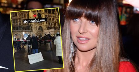 Lewandowska pokazała, jak protestowali w Monachium