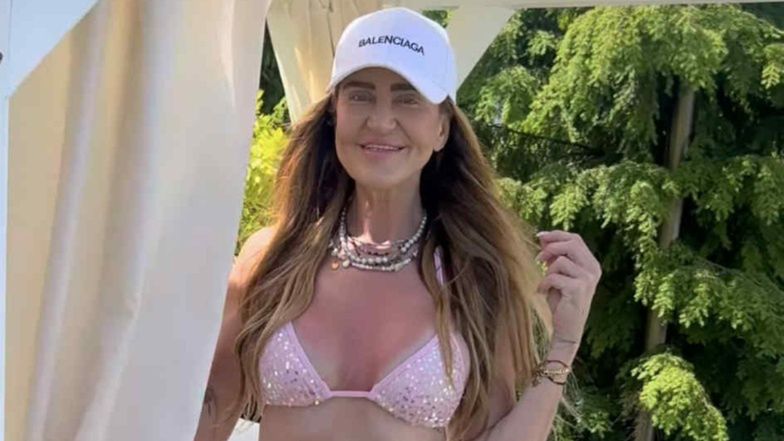 Agnieszka Kotońska chwali się figurą w bikini