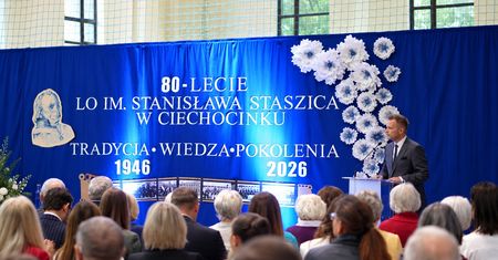 80 lat "Staszica" w Ciechocinku. Absolwenci wrócili do swojej szkoły