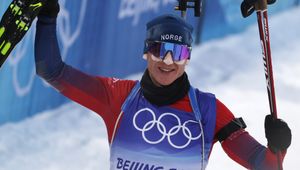 Pekin 2022. Popis Norwega ze startu wspólnego. Fillon Maillet bez szóstego medalu