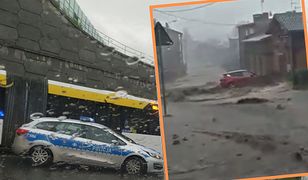 Potężne burze z ulewami w Polsce. Szokujące nagranie z Piekar Śląskich