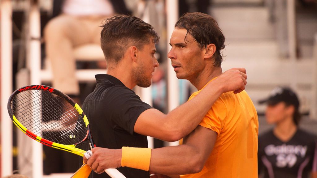 Zdjęcie okładkowe artykułu: Getty Images / Denis Doyle / Na zdjęciu: Dominic Thiem (z lewej) i Rafael Nadal (z prawej)