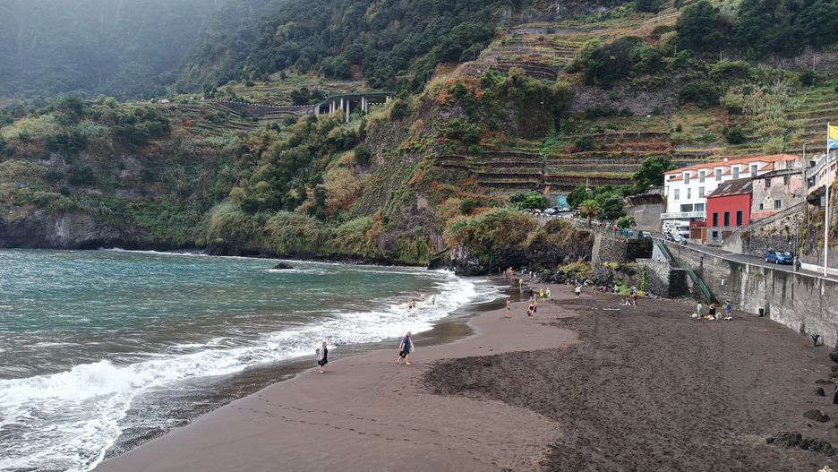 Plaża Seixal na Maderze
