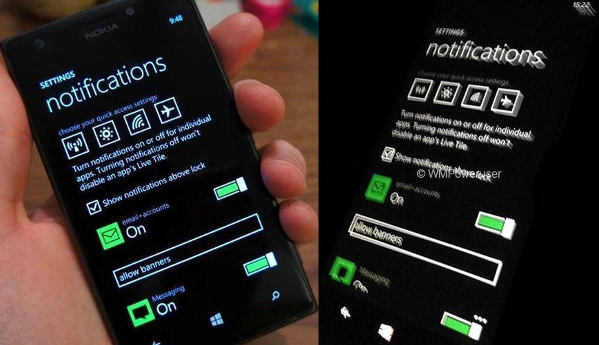 Centrum powiadomień i osobne kontrolery głośności w Windows Phone wyciekają! 2