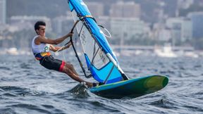 Rio 2016: Piotr Myszka awansował na trzecie miejsce w klasie RS:X!