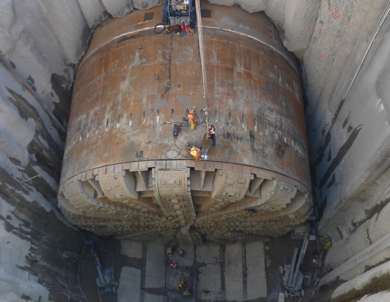 Maszyna drążąca TBM. Podziemne monstrum tworzy tunel wielkości domu